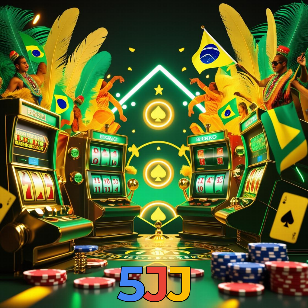 5JJ：Em cada giro das slots, a vitória está ao seu alcance!