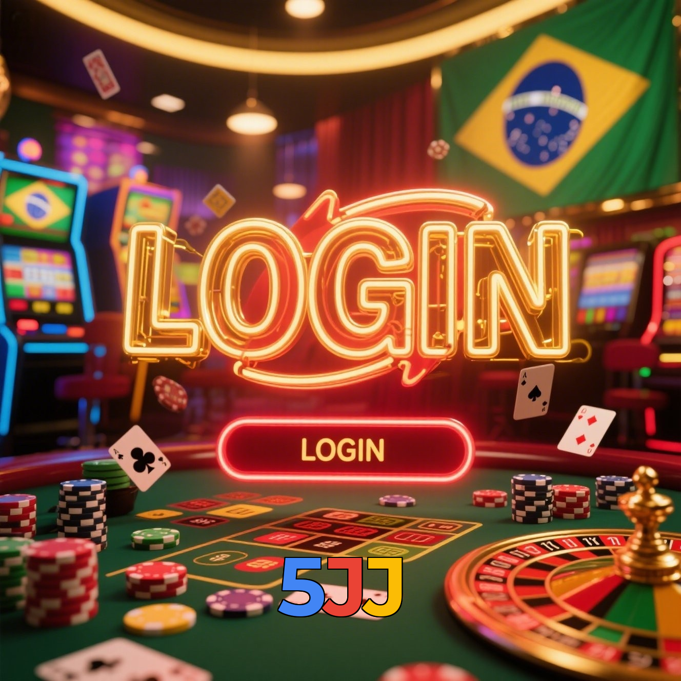 5JJ:Gire nas slots e conquiste o prêmio da sua vida!