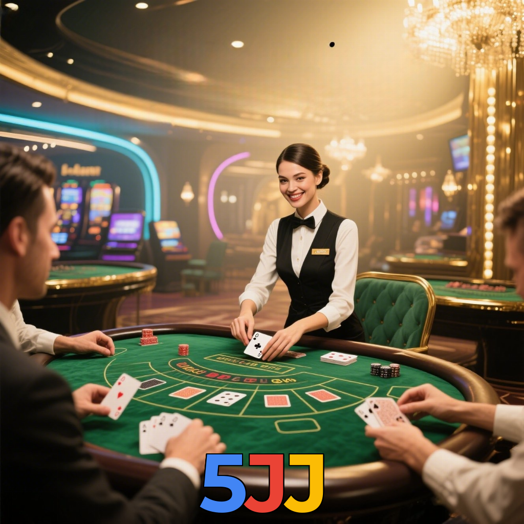 5JJ:Conquiste grandes vitórias em blackjack e aposte no futebol online!